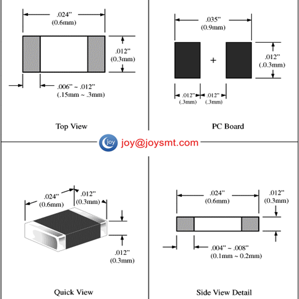 Electronic component process design and product 