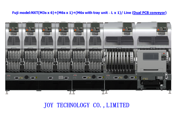 How to configure Fuji NXT equipment production line?
